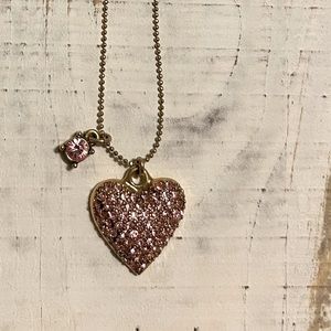 Betsey Johnson Heart Necklace